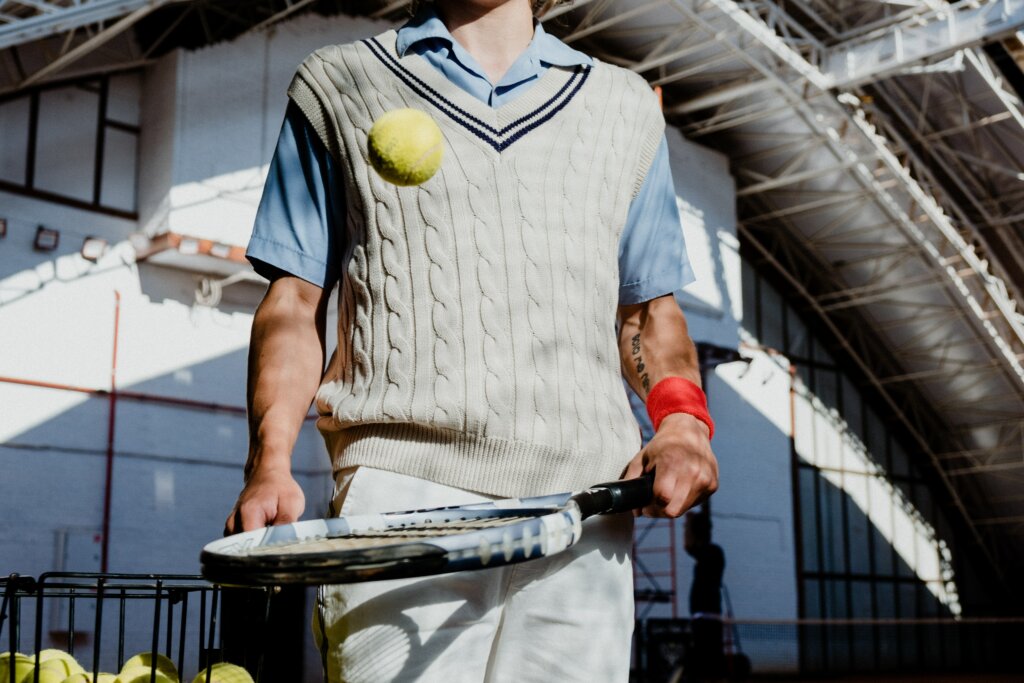 Aaron umen what gear do you need to play tennis tennis player tennis coach